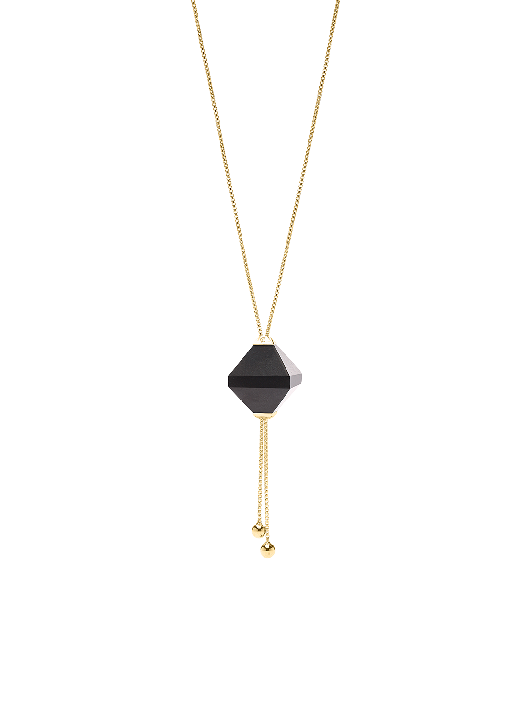 Pyramid Love Pendant Multilayer Necklace