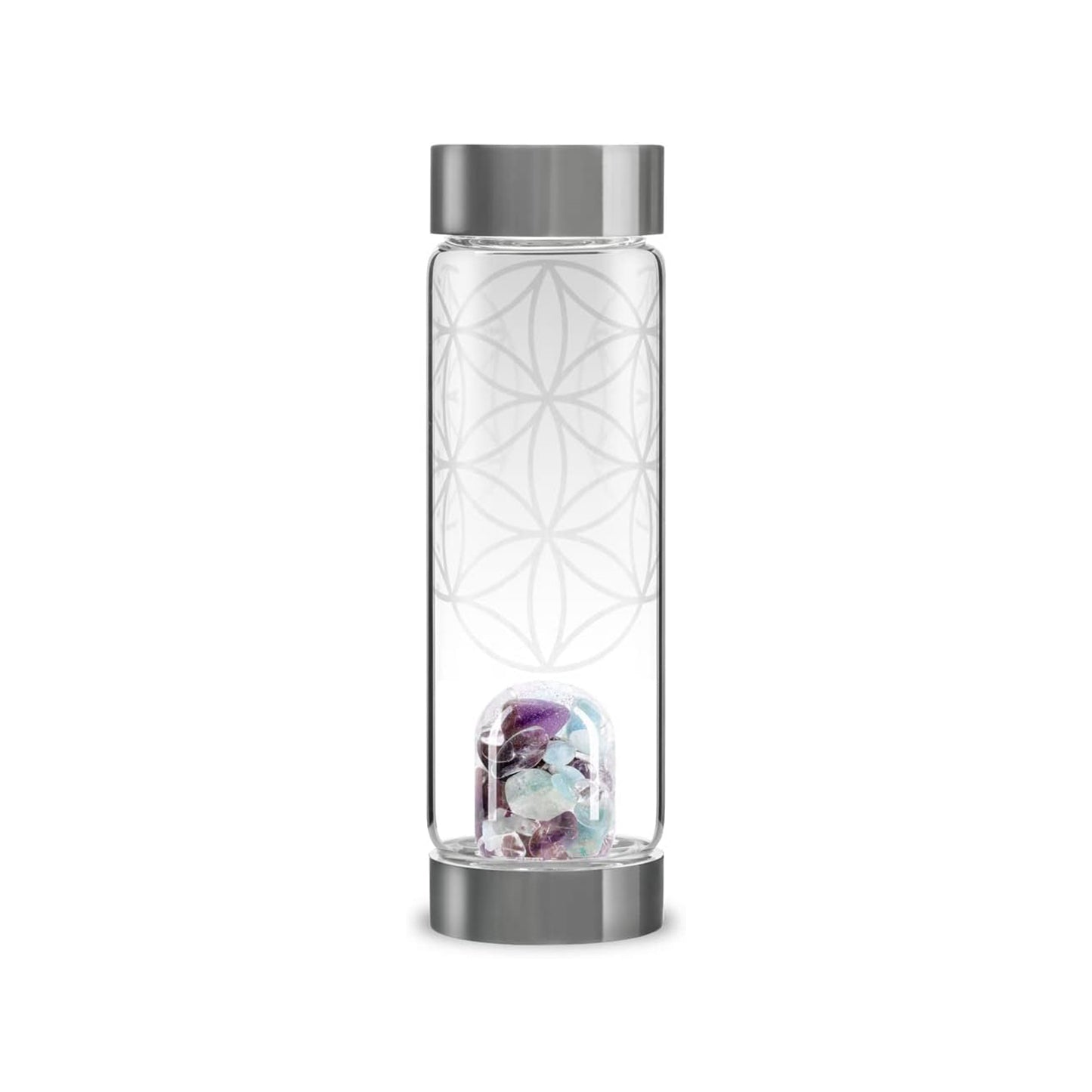 Crystal gemwater bottle- Happiness main image 0