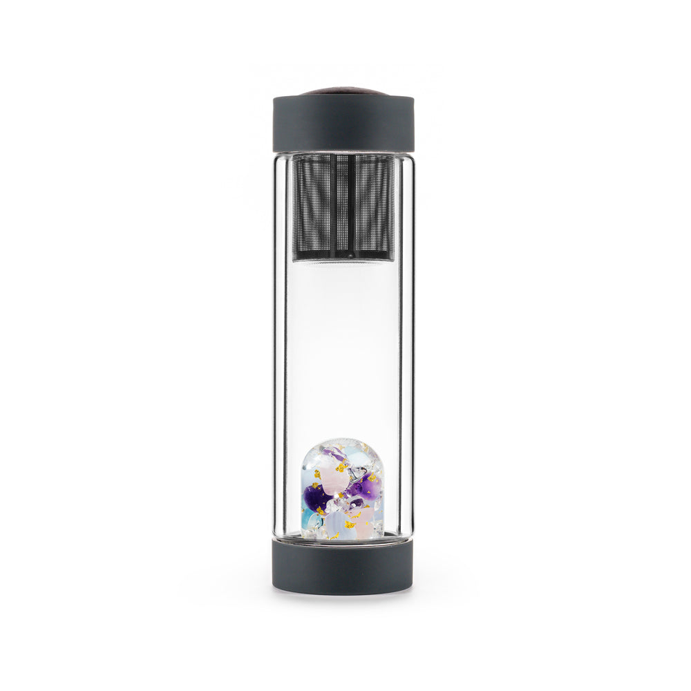 VIA HEAT - MISS UNICORN - EXCLUSIVE - INSULATED CRYSTAL GEM-WATER BOTTLE BY VITAJUWEL