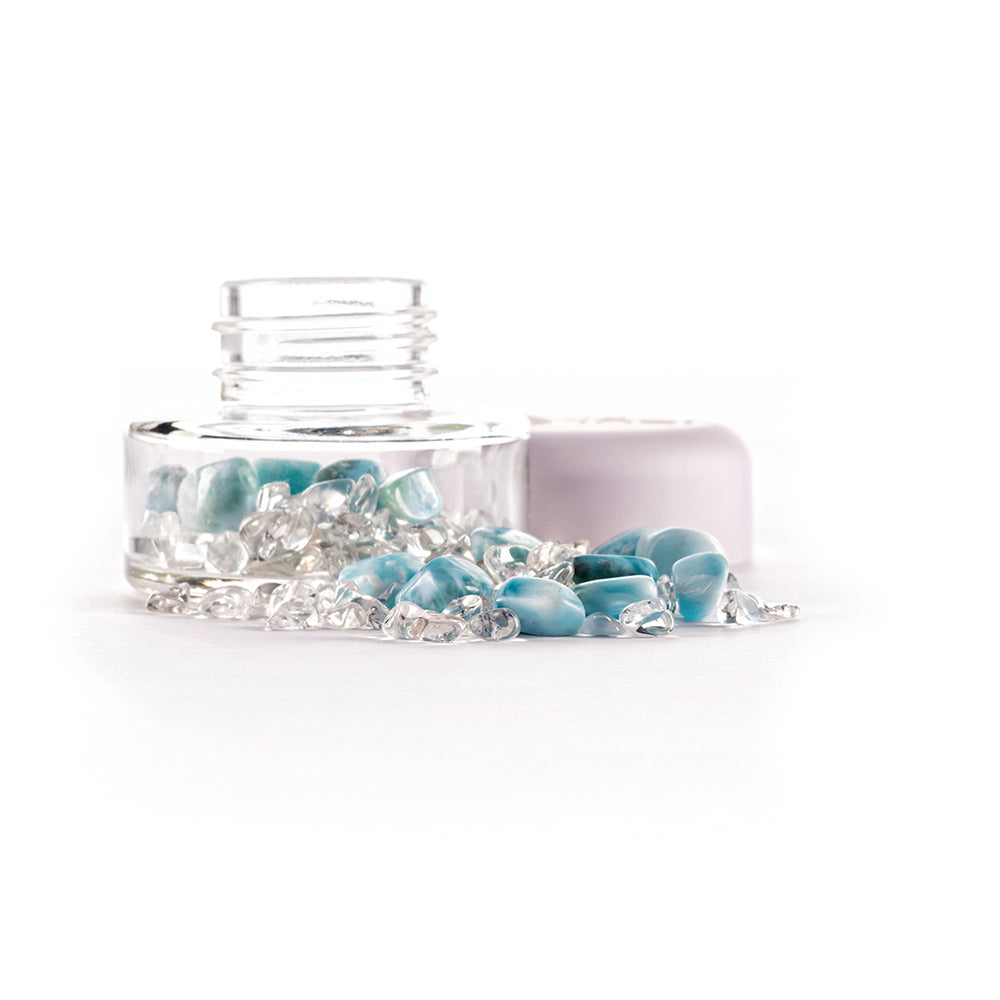 
                      
                        inu! Clear Quartz Crystal Water Bottle - Ocean Blue
                      
                    