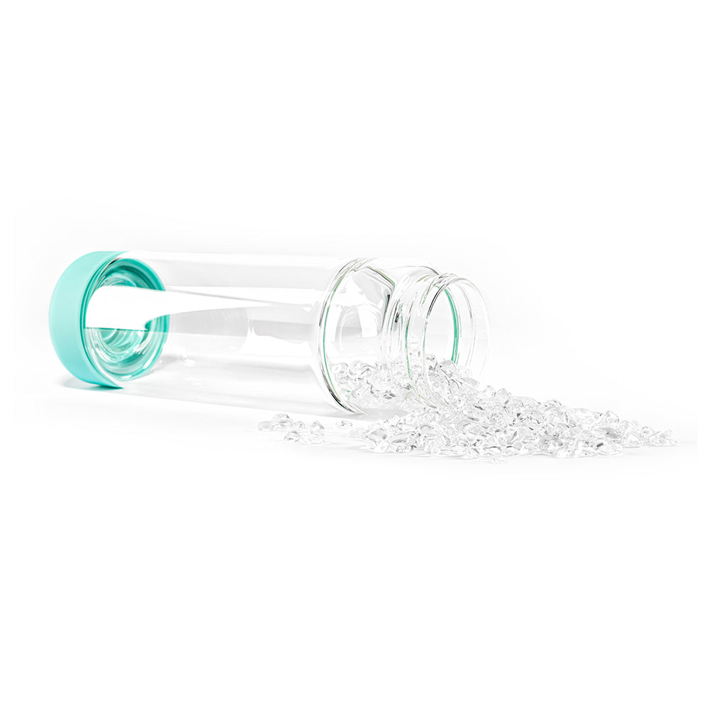 
                      
                        inu! Clear Quartz Crystal Water Bottle - Ocean Blue
                      
                    