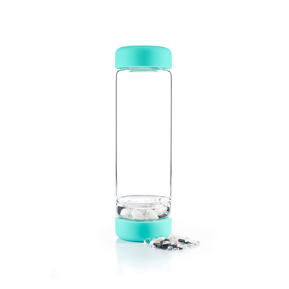 
                      
                        inu! Clear Quartz Crystal Water Bottle - Ocean Blue
                      
                    